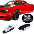 GPRGIT Car LED Logo Lights Ghost Door Projector Welcome Light Accessories Emblem Lamp for Dodge Challenger