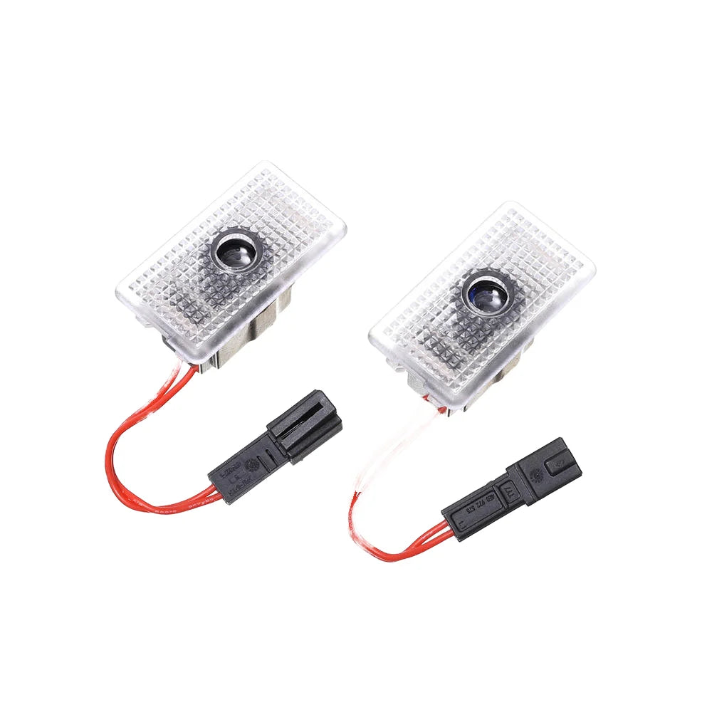 GPRGIT High-Definition LED Door Logo Projector Welcome Light Multiple Patterns for Tesla (CMDZ01)
