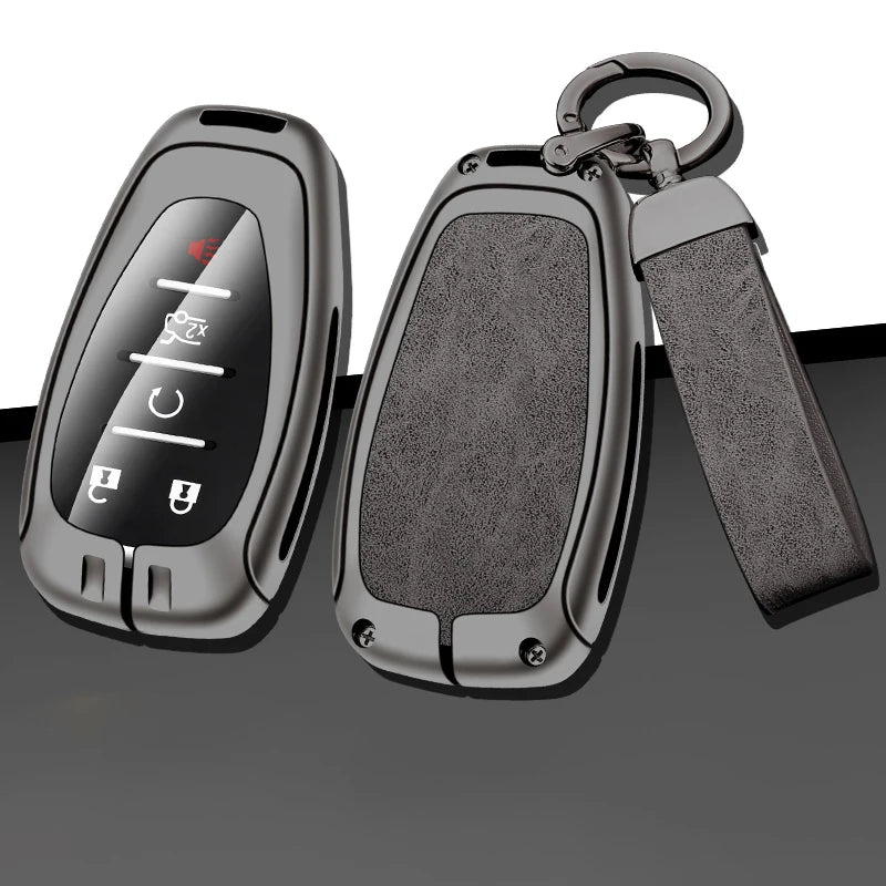 GPRGIT Custom Car Logo Key Case Fob for Chevrolet Onix Equino Orlando Cruze Spark Sonic Camaro Volt Bolt Trax Malibu Blazer Traverse