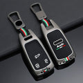GPRGIT Zinc Alloy Car Remote Key Cover Case Shell for Audi A4 B9 A5 A6 8S 8W Q5 Q7 4M S4 S5 S7 TT TTS TFSI RS Keyless Accessories