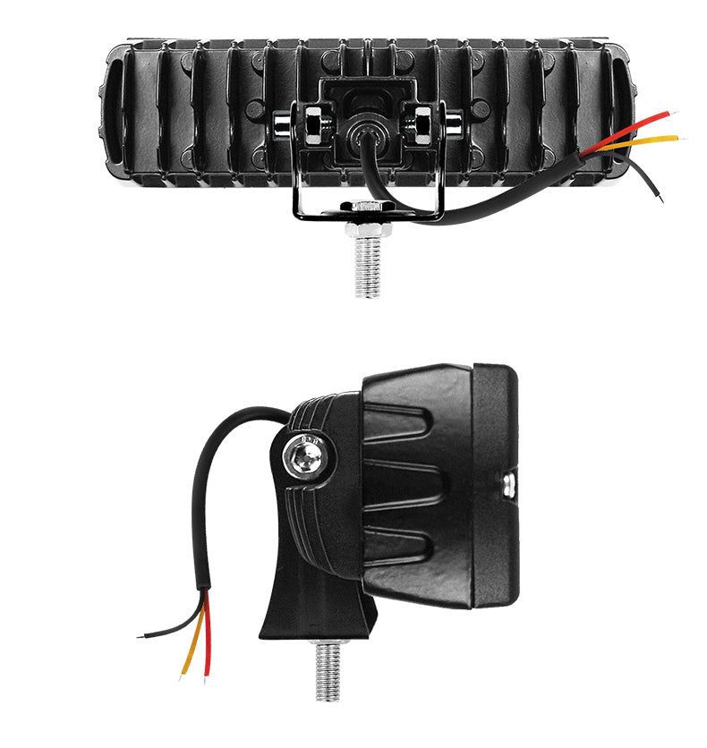 GPRGIT Car LED Working Lights Emergency Fog Driving Lamp 25W Spotlights LED Work Light for Offroad Motorcycle Trucks