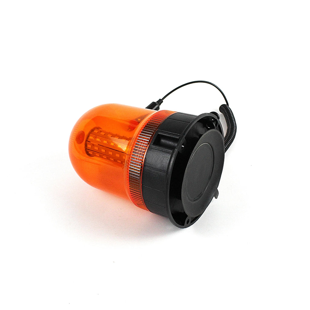 Amber 80 LED Strobe Beacon Light Rooftop Rotating Emergency Warning Flashing Light for Forklift Truck