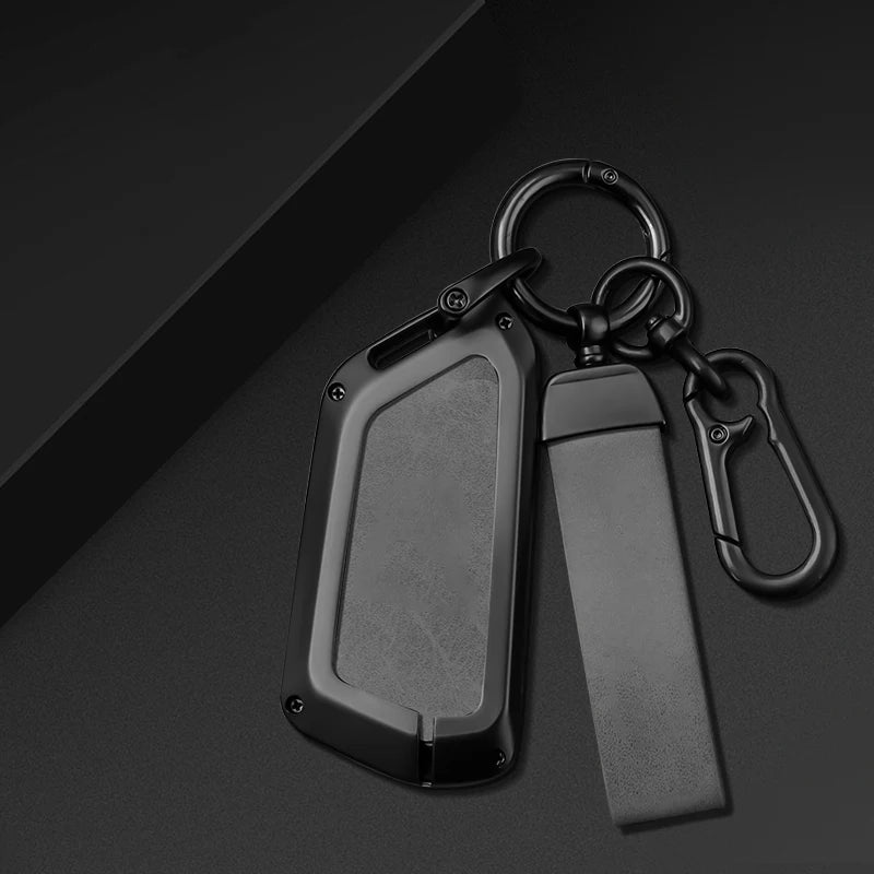 GPRGIT Alloy Car Key Case Cover for VW Volkswagen Golf 8 MK8 ID.3 ID.4 Atlas Cupra Skoda Octavia A8 SEAT Leon MK4 Formentor Tarraco
