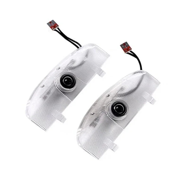 GPRGIT MITSUBISHI Pajero Car Logo Door Light LED Ghost Welcome Light