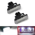 License Plate Lights for Cross-Border Supply, Suitable for Tesla Model S LED License Plate Light Modification