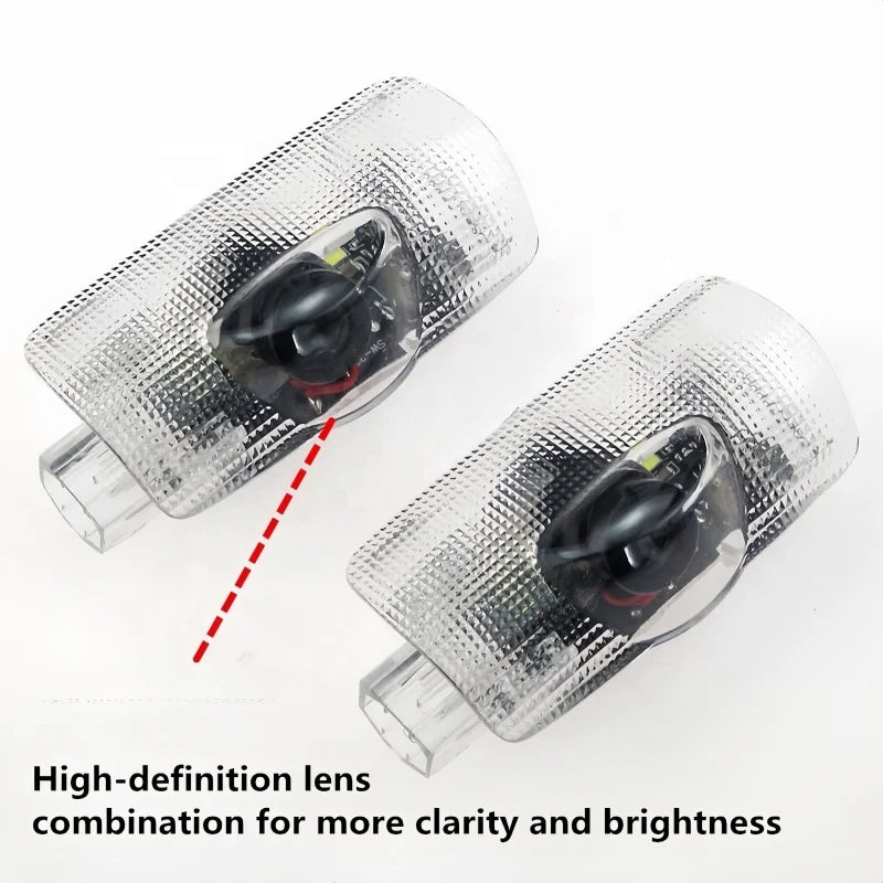 GPRGIT LED Door Welcome Pedal Threshold Light for Toyota Alphard 30 Series Crown Vellfire 5W (CMWL06)