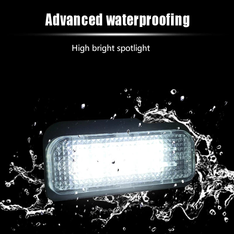 GPRGIT LED License Plate Light for Mercedes-Benz W203 W211 W219 12V 6500K