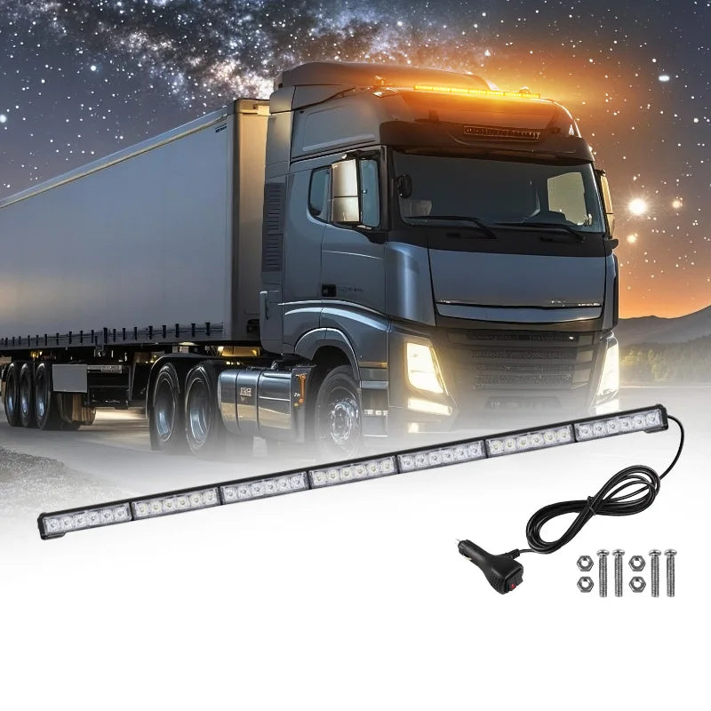 Car Roof 105cm 41inch 42 W Led Warning Lightbar Roadway Safety Signal Flashing Traffic Light Bar Strobe