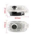 GPRGIT LED Car Door Decor Light Logo Laser Project Lamp Ghost Shadow Lights for Mercedes Benz W221 W169 W164 W204 W212 W216 C207