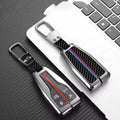GPRGIT Carbon Fiber Metal Car Key Case Cover for Hongqi H5 H9 HS5 HS7 H7 L5 HS3 L9 Keyless Protector Holder Auto Accessories