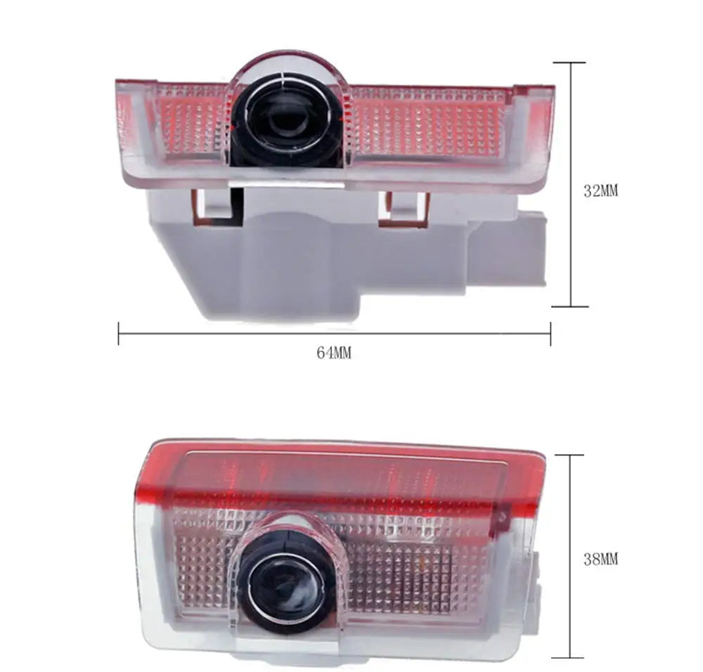 GPRGIT Car Door LED Logo Projector Light for Mercedes-Benz Ghost Shadow Welcome Lights Symbol Emblem Courtesy Step Lights