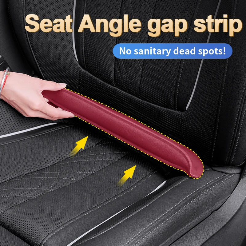 GPRGIT General Motors Seat Angle Gap Leak Sealer, Rear Seat Bottom Gap Protector, PU Car Interior Decor Strip