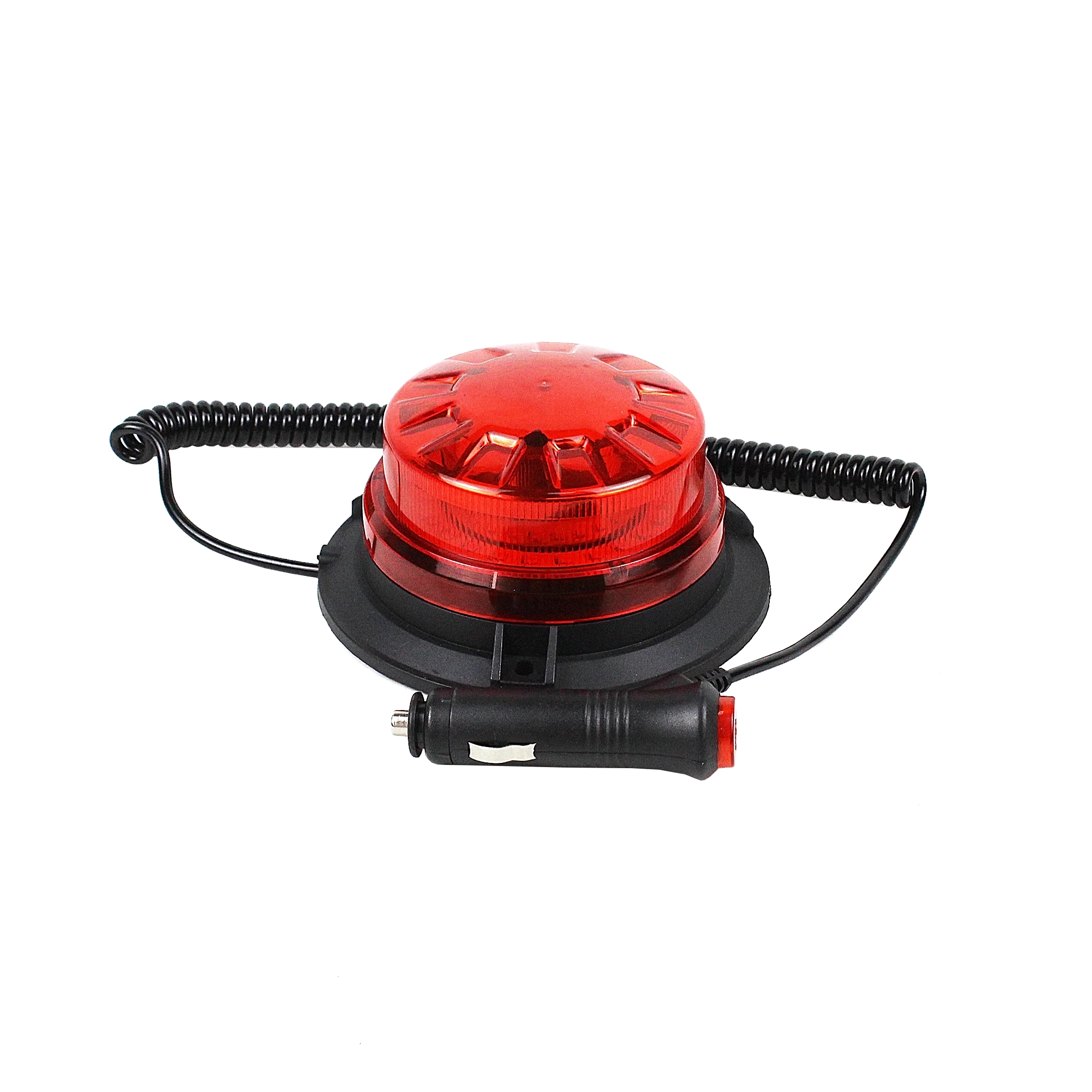 New 12V 24V LED Warning Strobe Light Magnet Flashing Beacon for Truck Trailer School Bus