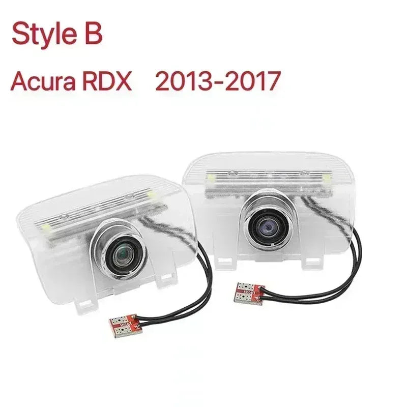 GPRGIT LED Car Door Welcome Projector Logo Light for Acura MDX RDX RLX ZDX TLX TL TSX Courtesy Projector Ghost Shadow Lamp Accessories