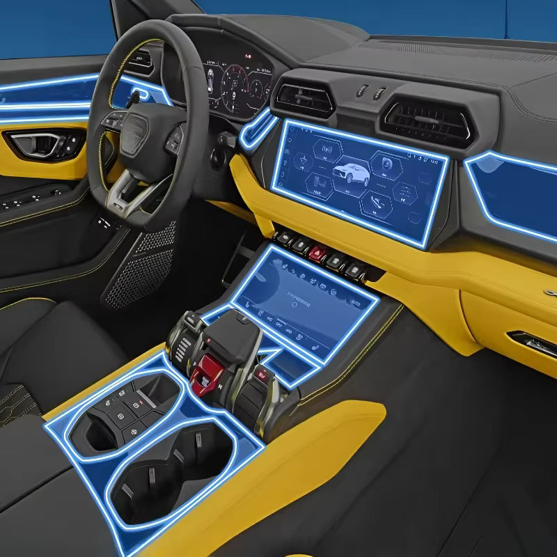 For Lamborghini Urus SE 25-26 Dashboard Multimedia GPS Navigation Transparent Anti-Scratch Protection Film