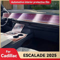 For Cadillac ESCALADE 2025 Car Interior Center Console Dashboard Protection Film Anti-Scratch Accessories