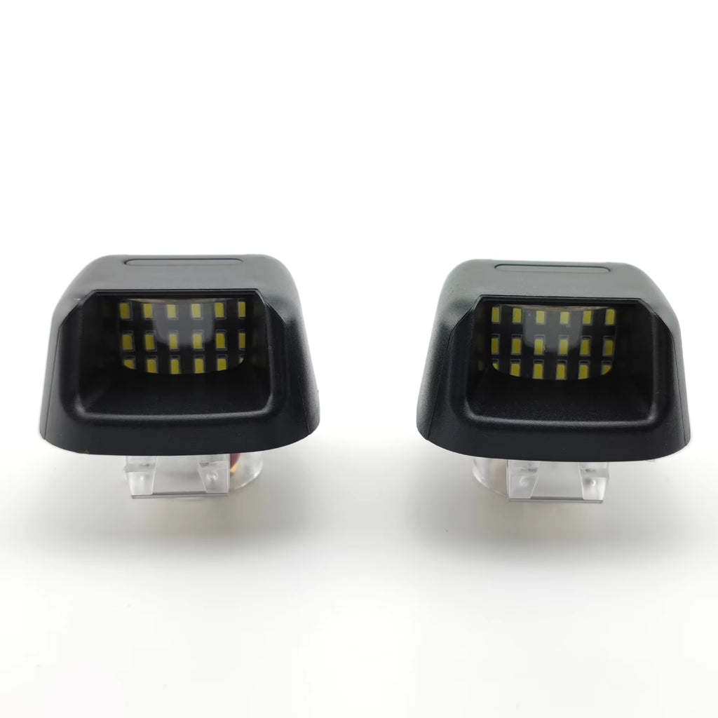 Cross-Border Supply for Nissan Navara D40 Frontier Titan Two-Color License Plate Light
