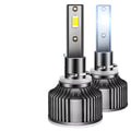 CSP 3570 Chip LED Lights with Silent Fan | Faros LED 880 881 H3 9145 9150 Aviation Aluminum Replacement Conversion Kits