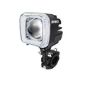 Motorcycle Spotlights With RPG Led Lens Headlight Driving Lights Work Light Fog Lamp Bulb for Car Truck