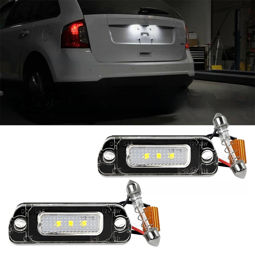 Suitable for Mercedes-Benz w164 x164 w251 license plate light, R-class, GL-class, ML-class decoder license plate light