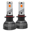 High Power 130W Amber LED Automotive Fog Lamps | CSP 3570 12V 24V Faros LED for H11 9005 9006 880 H1 H3 H7 PSX24W PSX26W P13W