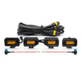 4 Pieces Suitable for Toyota Tacoma Grille Light Led 2020-2022 Daytime Running Lights Yellow White Fog Warning Light