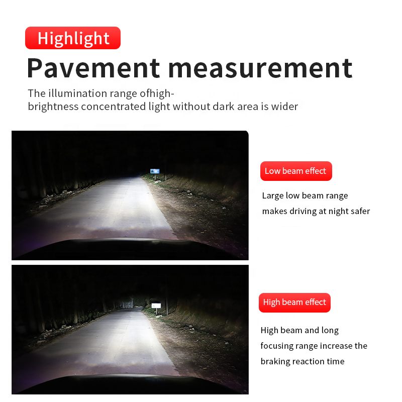 Car Headlights 4 6 8 10 Sides H1 H3 H7 H4 9005 HB3 9006 HB4 H8 H11 9012 LED Lights for Auto Headlamps of Fog Bulbs