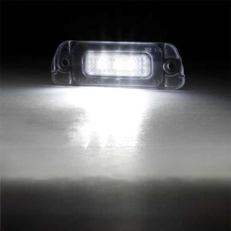 Suitable for Mercedes-Benz w164 x164 w251 license plate light, R-class, GL-class, ML-class decoder license plate light