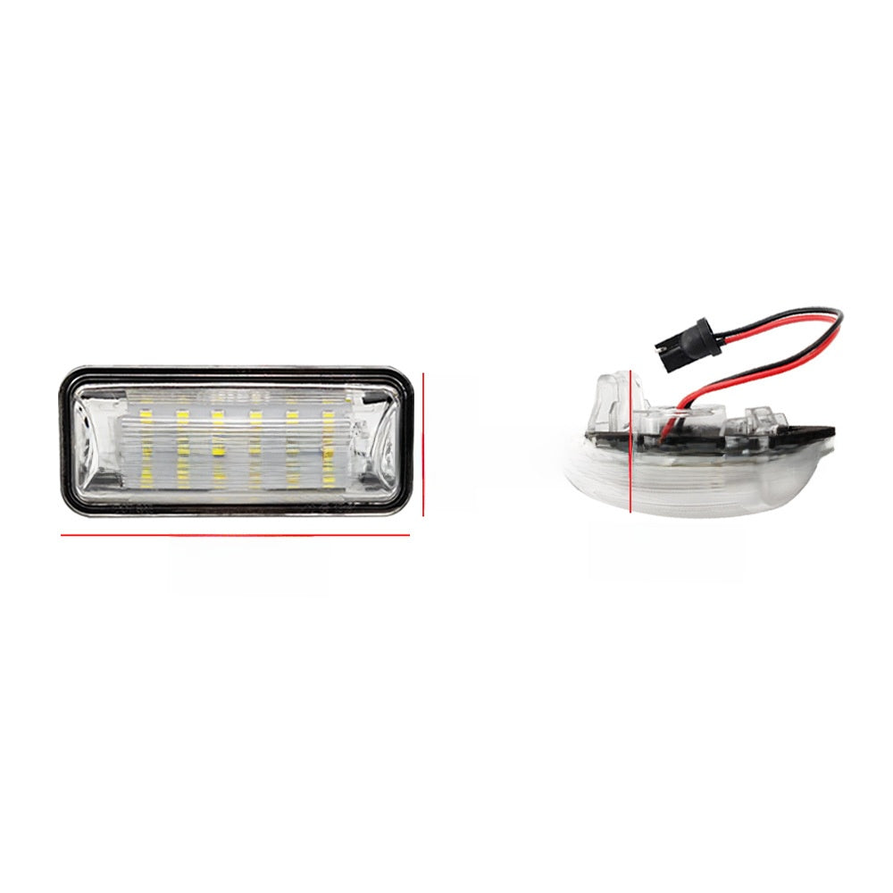 Cross-border supply suitable for Toyota FT86 GT86 Subaru LED license plate light