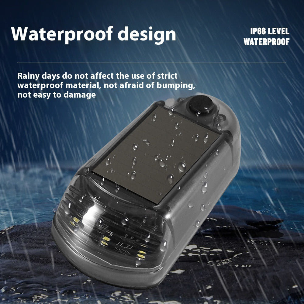 Universal Car Warning Light Solar LED Pilot Light Roof light LED Strobe Lights Waterproof
