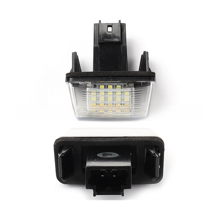Cross-border exclusive LED license plate light for Peugeot Citroen 206/207/307/308/C3/C6