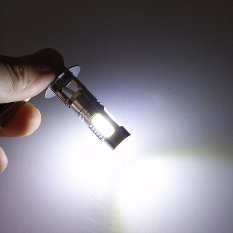 24V for Truck H3 Fog Light 7.5W High Power LED Super Bright Fog Lamp COB 6000K White