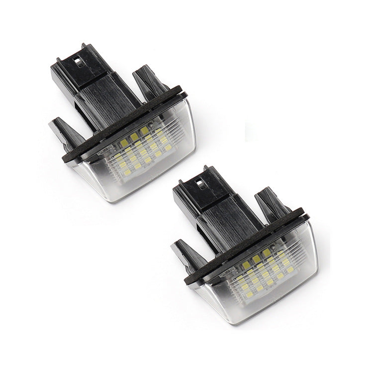 Cross-border exclusive LED license plate light for Peugeot Citroen 206/207/307/308/C3/C6