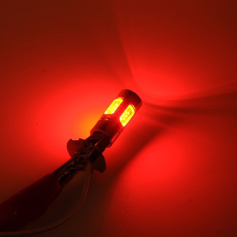 24V for Truck H3 Fog Light 7.5W High Power LED Super Bright Fog Lamp COB 6000K White