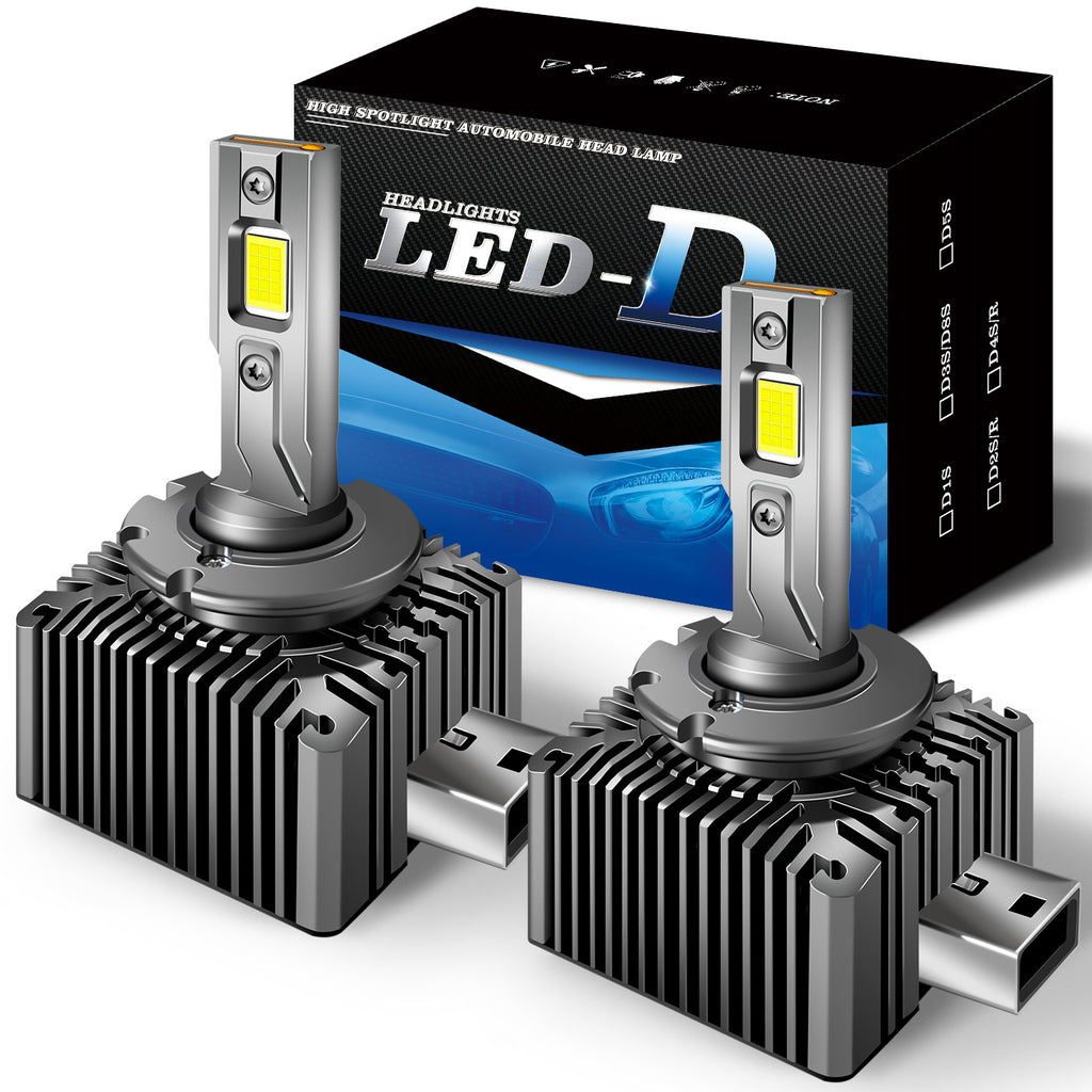 Super Bright 180W D1S D2S D3S D4S D5S D8S LED Headlight Bulbs 6500K White Plug and Play Faros LED Para Auto for HID Upgrade