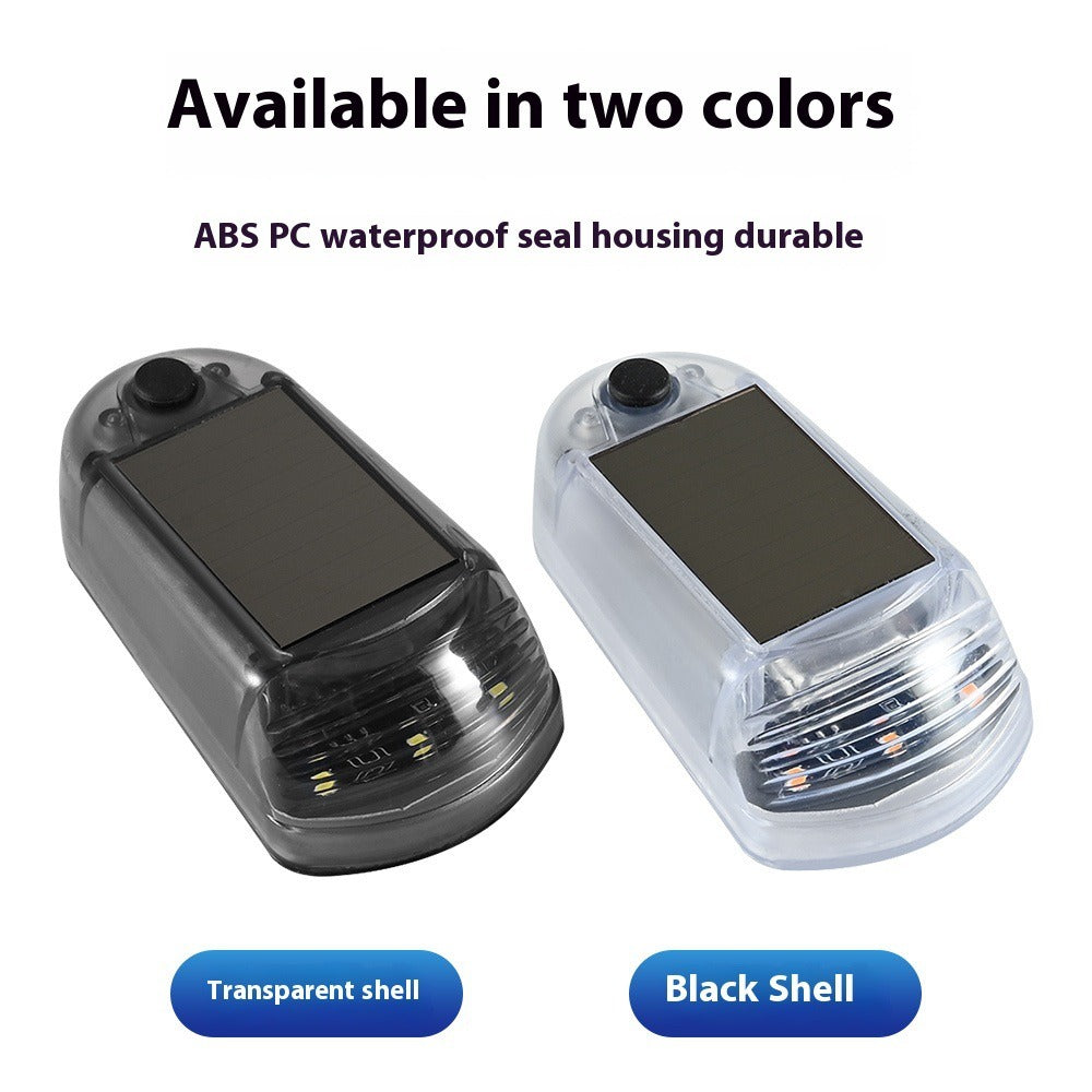 Universal Car Warning Light Solar LED Pilot Light Roof light LED Strobe Lights Waterproof