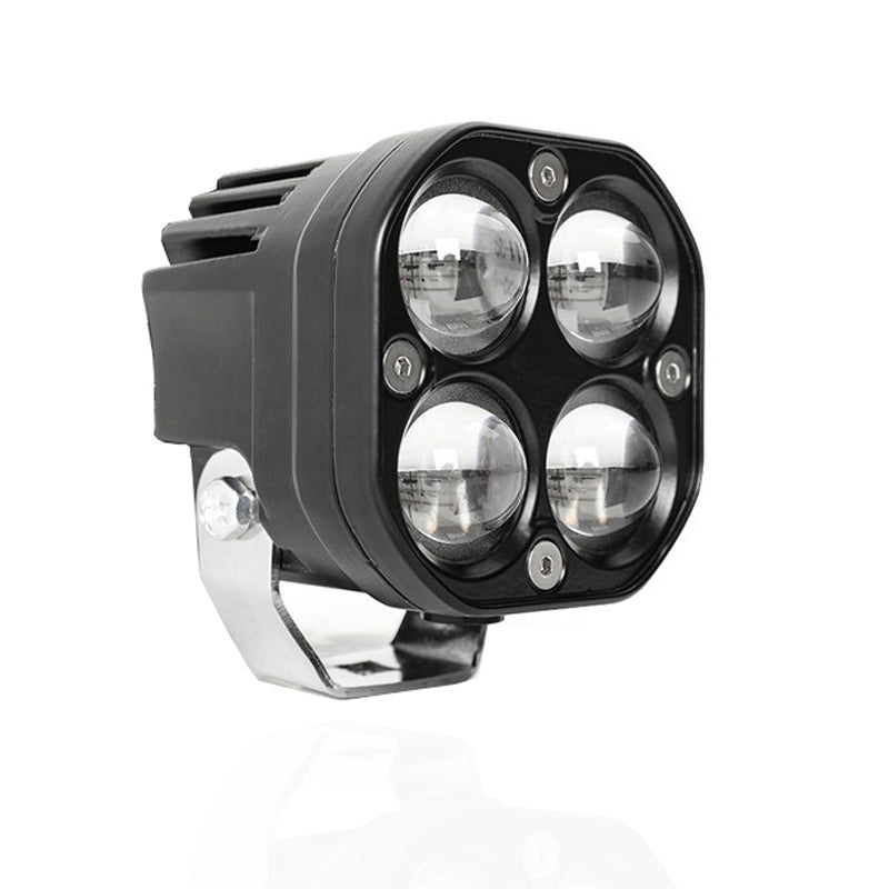 Motorcycle Spotlights Led Headlight Auxiliary Light Driving Lights 4x4 Len Work Light Fog Lamp Bulb For Car Truck Suv Aty