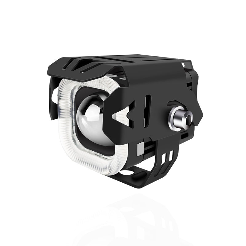 4 Modes Motorcycle Spotlights Led With Drl And Strobe Headlight Mini Driving Lights Work Light Fog Lamp Bulb