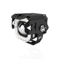 4 Modes Motorcycle Spotlights Led With Drl And Strobe Headlight Mini Driving Lights Work Light Fog Lamp Bulb