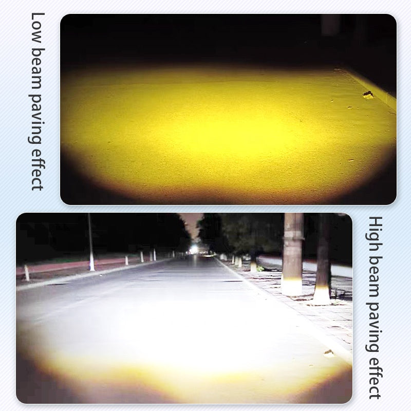 Motorcycle Spotlights Led Headlight Driving Lights Vehicle Work Light Fog Lamp Bulb For Car Truck Suv Aty