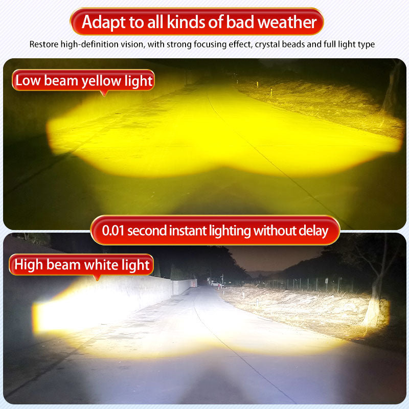 High Brightness Motorcycle Spotlights Led Auxiliary Light Headlight Driving Lights Work Light Fog Lamp Bulb For Car Truck Aty
