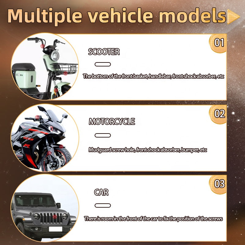 4 Modes Motorcycle Spotlights Led With Drl And Strobe Headlight Mini Driving Lights Work Light Fog Lamp Bulb